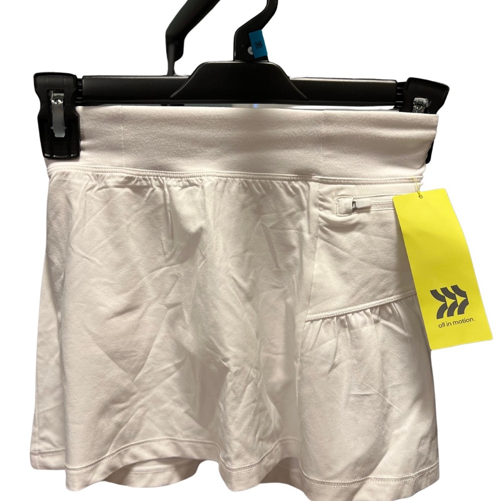 All In Motion Girls Skort White Size XS 4/5